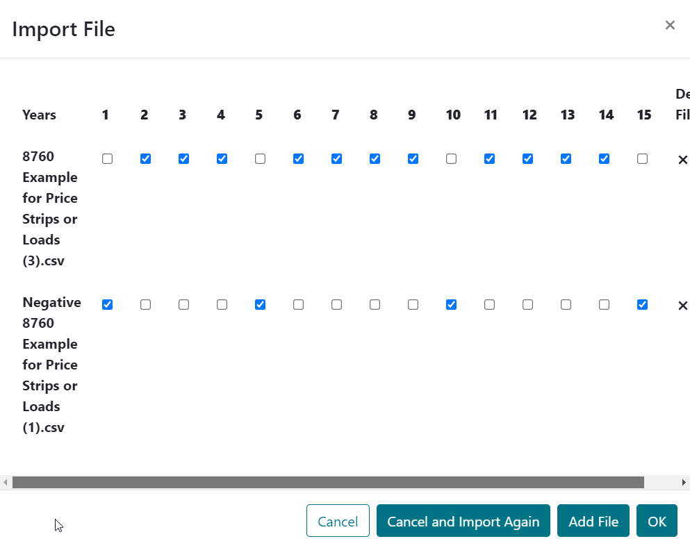 importing multiple price strips