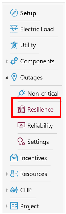 resilience tab