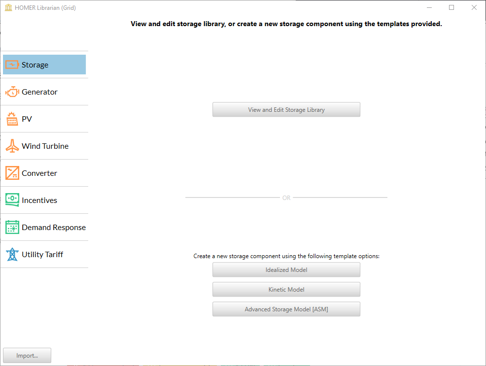 storage library component