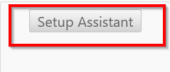 Setup Assistant