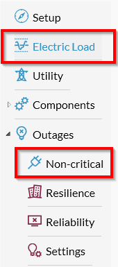 Electric and non-cirtical tree